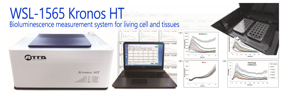WSL-1565 Kronos HT multi-channel luminometer for monitoring living cell/tissue